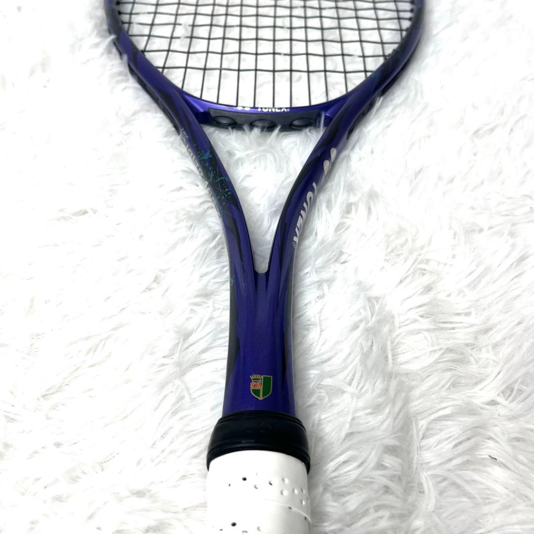 【美品】 ヨネックス ボルトレイジ 7S UL0 ソフトテニス ラケット 後衛