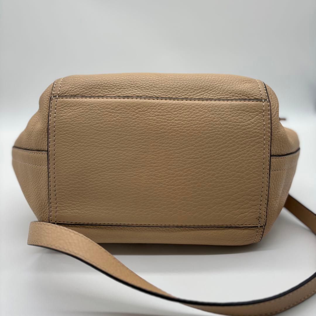 美品✨TORY BURCH トリーバーチ 2WAY ショルダーバッグ ベージュ