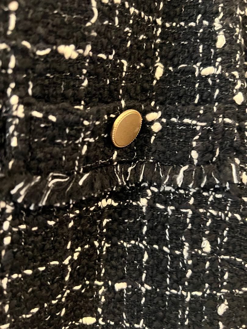 新品未使用　23区　GIOLICA生地　ツイードジャケット　44サイズ