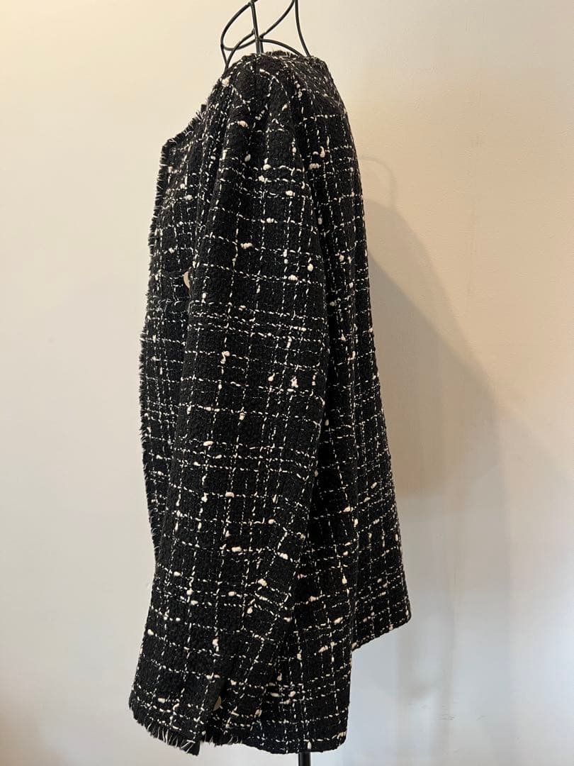 新品未使用　23区　GIOLICA生地　ツイードジャケット　44サイズ
