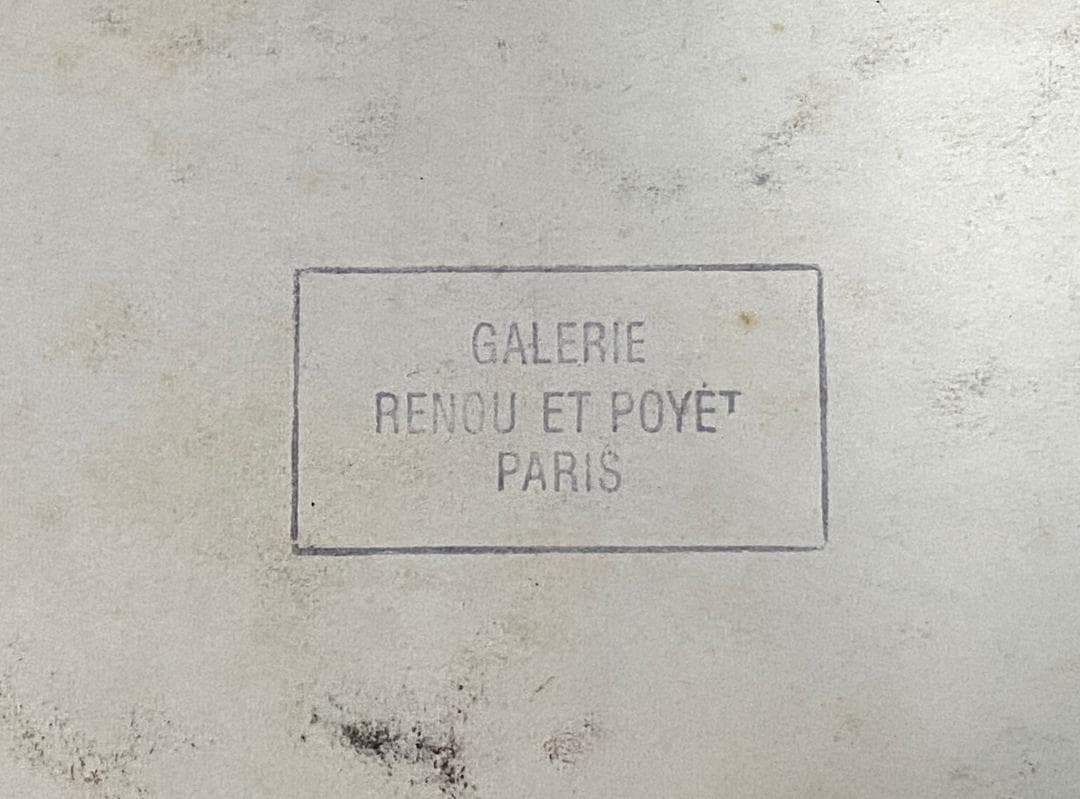 【模写】 ファン・ゴッホ 額付き 肉筆 油彩 ペーパー 紙 オルセー美術館印等