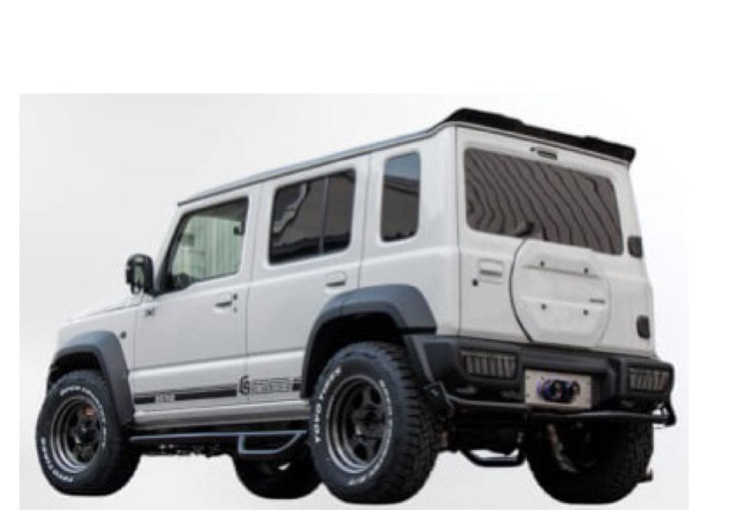 ジムニー　カースタイルリアゲートカバー