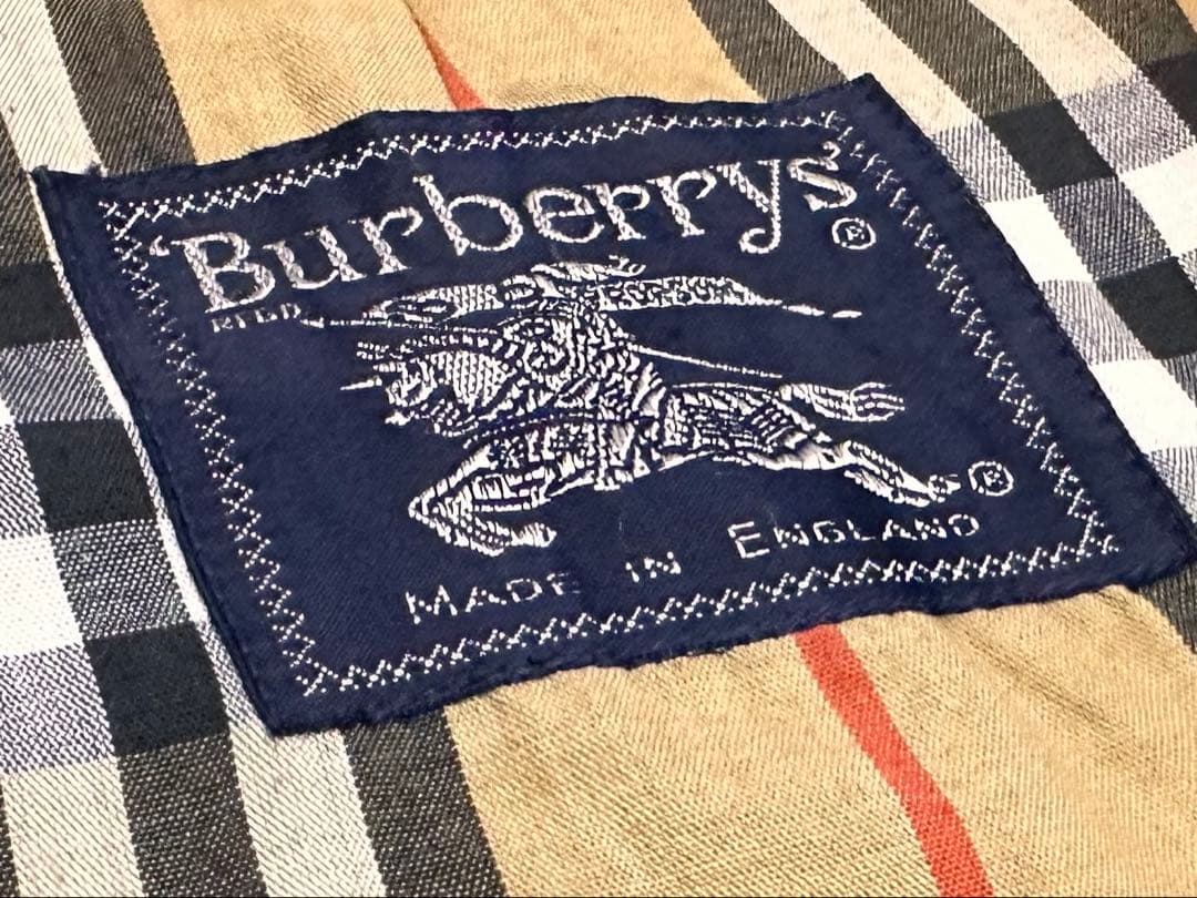 最終値下げ英国製 90s バーバリー ステンカラーコート レディース ロング