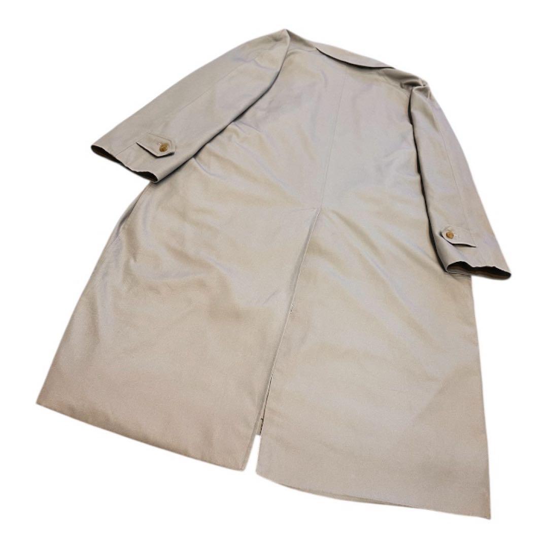 最終値下げ英国製 90s バーバリー ステンカラーコート レディース ロング