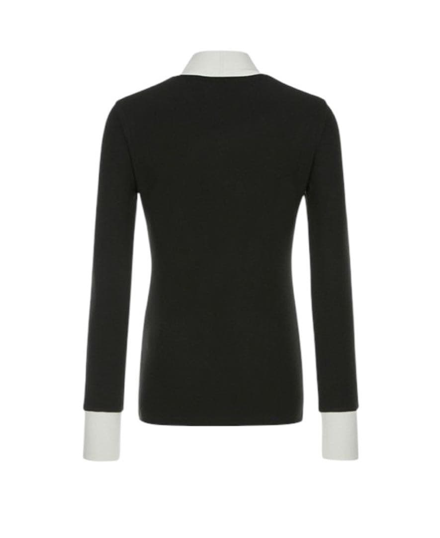 新品未使用新作韓国G/FOREジーフォアレディースハイネックシャツsizeL