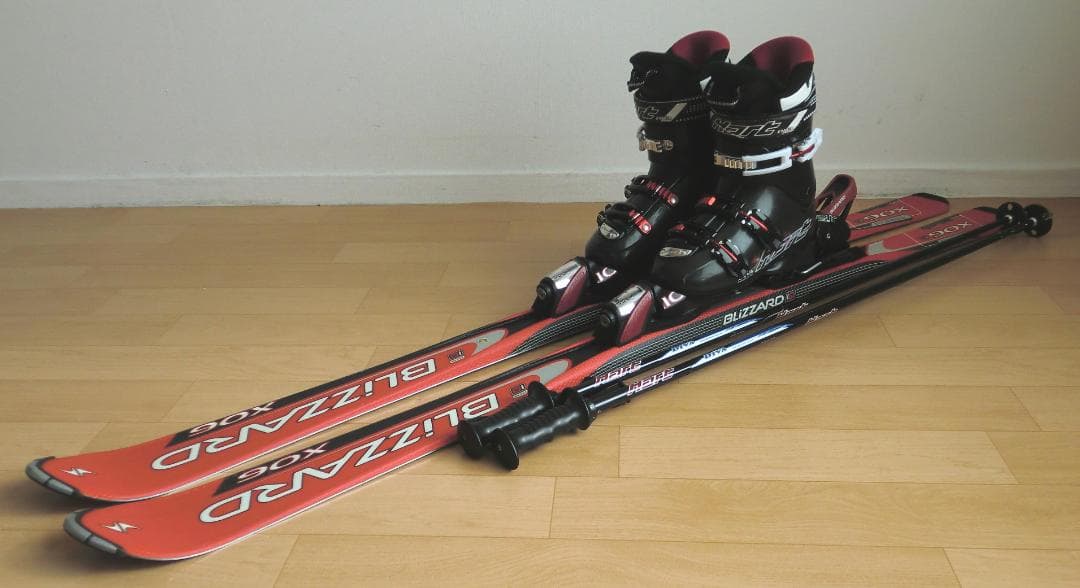 ■■送料無料■BLIZZARD■メンズスキーセット■板159靴26■メンテ付■■