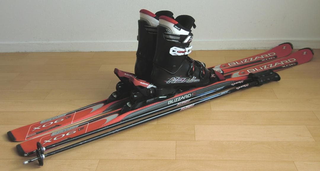 ■■送料無料■BLIZZARD■メンズスキーセット■板159靴26■メンテ付■■