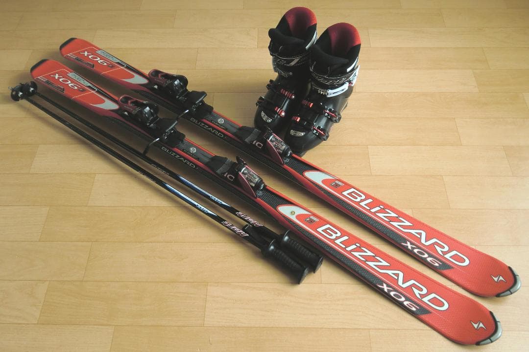 ■■送料無料■BLIZZARD■メンズスキーセット■板159靴26■メンテ付■■