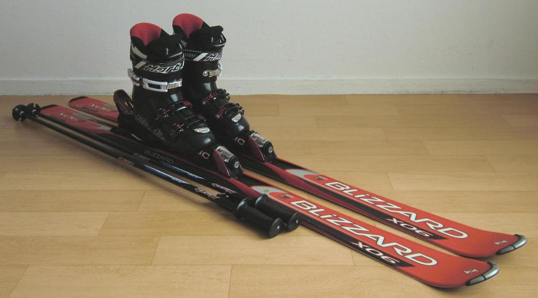 ■■送料無料■BLIZZARD■メンズスキーセット■板159靴26■メンテ付■■