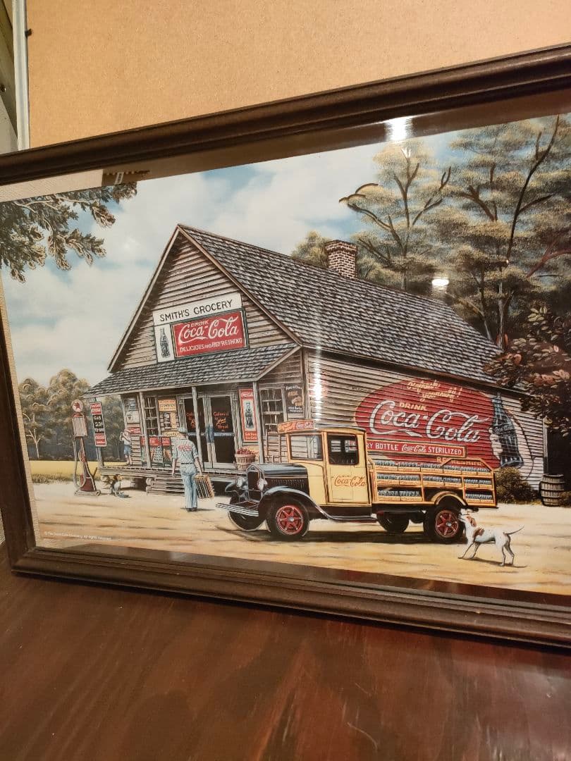 12月限定値下げ‼ コカ・コーラパブミラー‼ 激レア‼