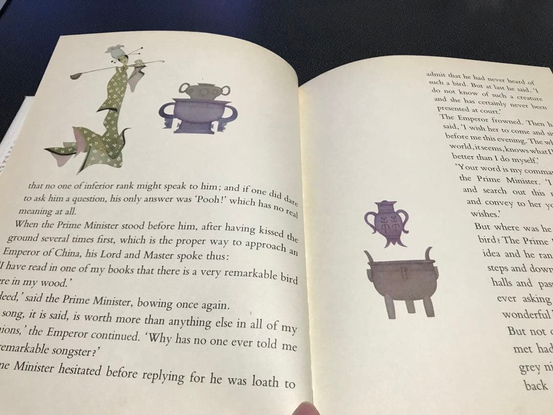 レア洋書絵本The Nightingale Hamlyn ILLUSTRATED