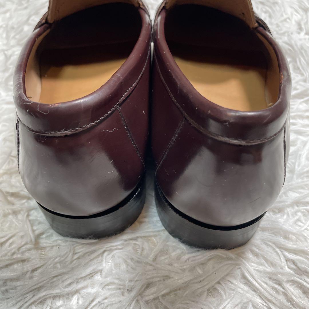 リーガル　ローファー　バーガンディ　ブラウン　レザー　15fr 28cm