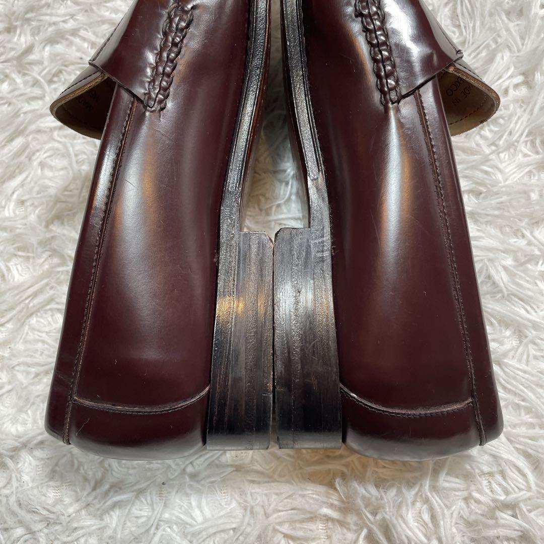 リーガル　ローファー　バーガンディ　ブラウン　レザー　15fr 28cm