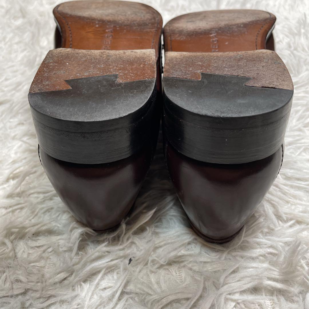 リーガル　ローファー　バーガンディ　ブラウン　レザー　15fr 28cm