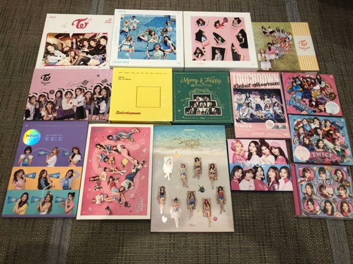twice まとめ売り (トレカ付き)