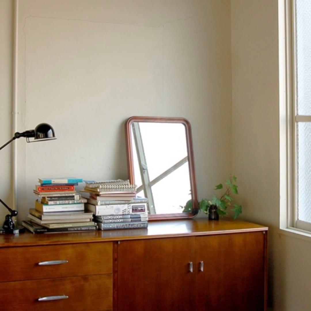 p.f.s パシフィックファニチャーサービス 木製ミラーMIRROR