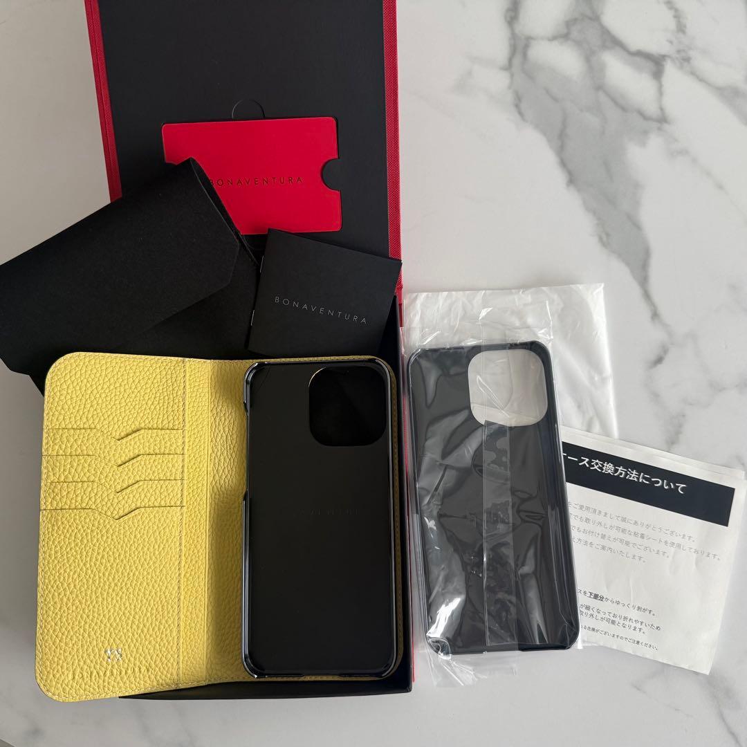 BONAVENTURA iPhone15Pro Max 手帳型ケース [美品]