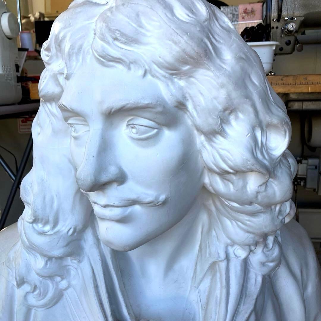 石膏像 モリエール 85cm