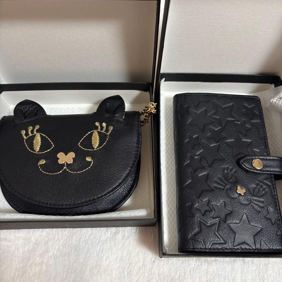 ANNA SUI 猫顔ケース とカードケース