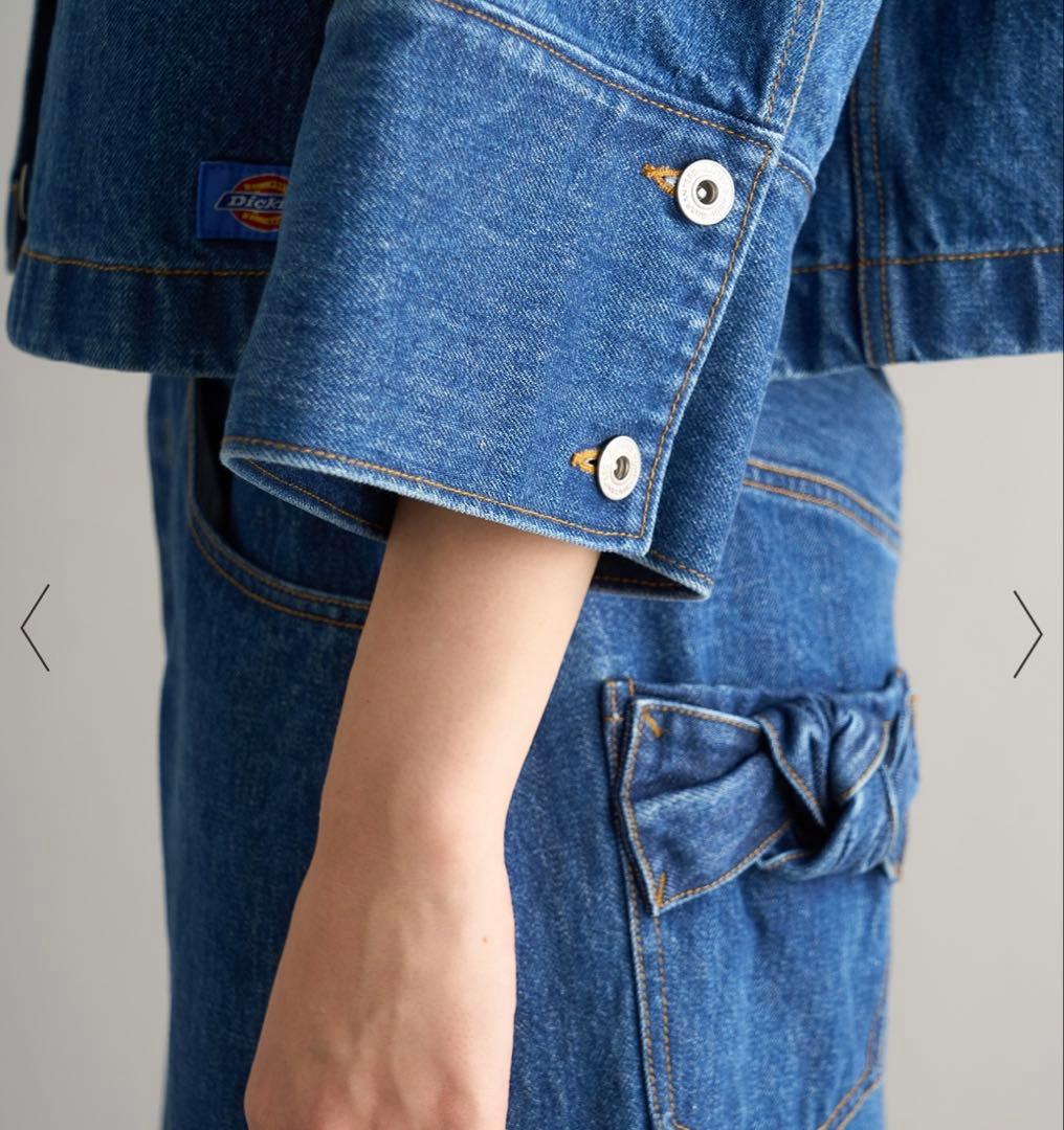 15　 レース襟デニムジャケット