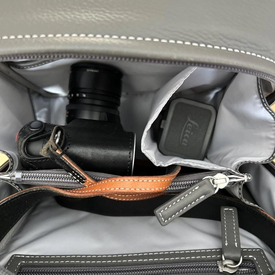 レザーカメラバック　objcts.io 防水加工