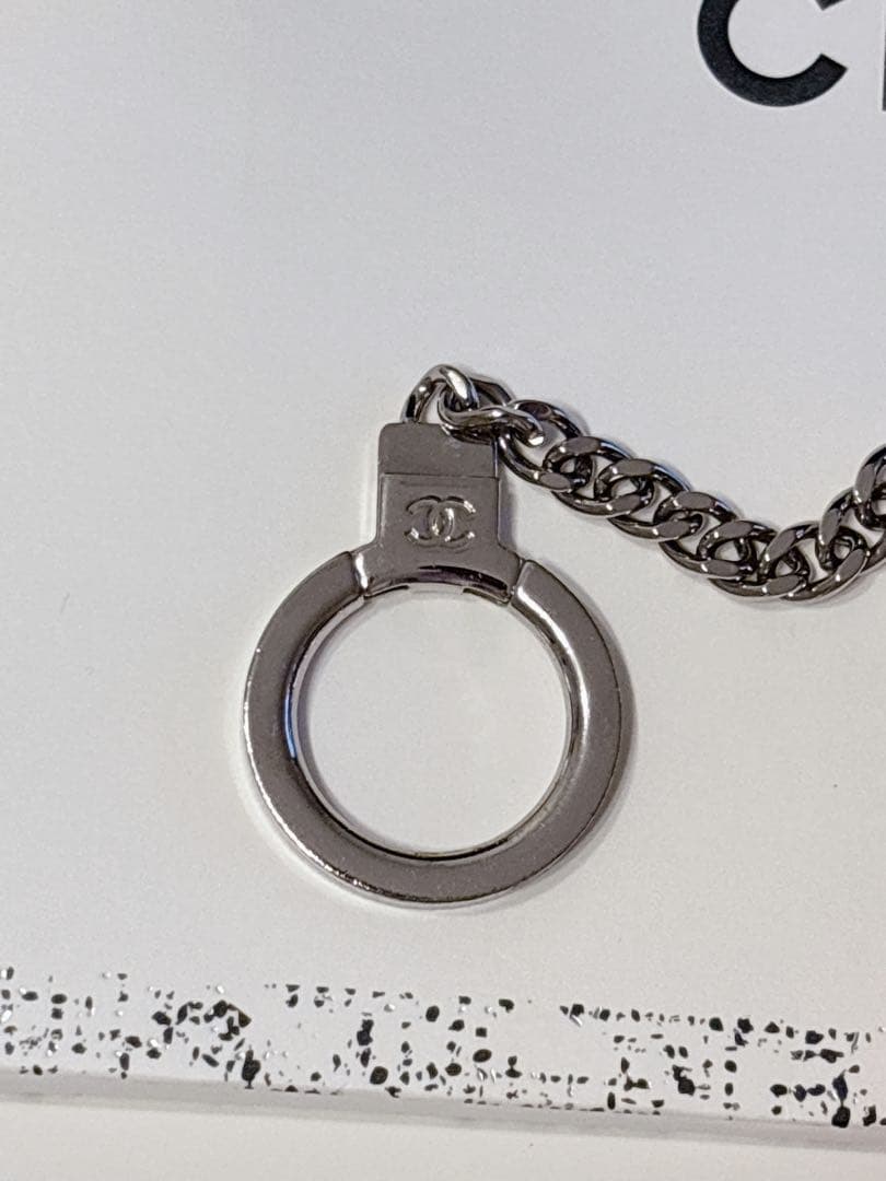 CHANEL キーケース シャネル　パース 鍵入れ ピンク ラムスキン