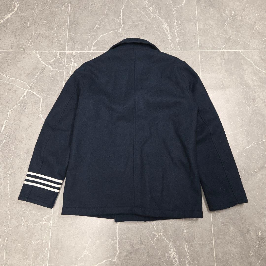 adidas Pコート ネイビー XOサイズ オーバーサイズ