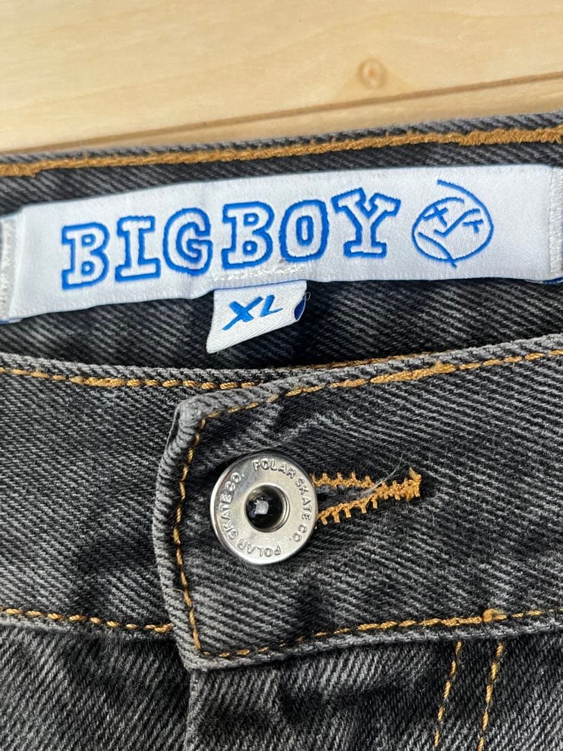 POLARSKATE BIGBOY デニム/ブラック/XL
