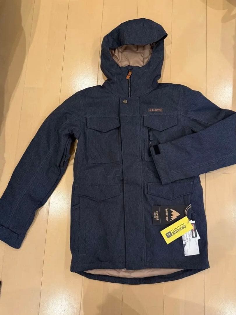 未使用　BURTON スノーボードウェア ジャケット デニム　タグ付き