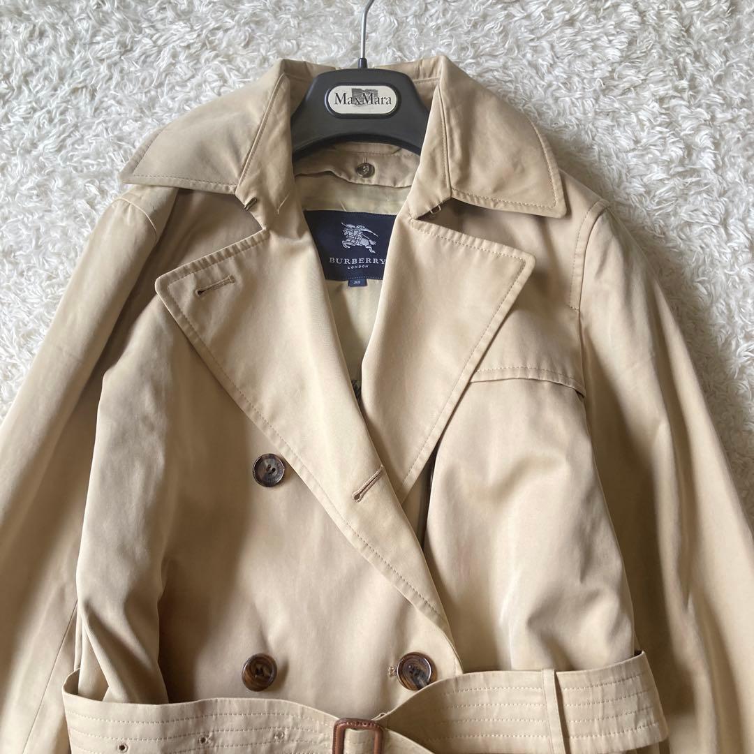極美品✨バーバリーロンドン　ライナー付きトレンチコート　ベージュ38