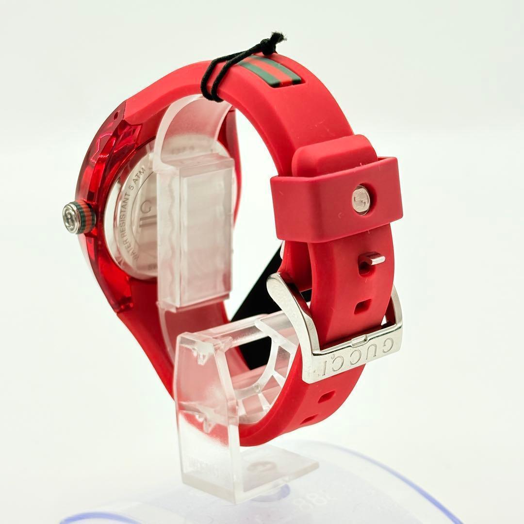 GUCCI グッチsync archive Watch rubber レッド
