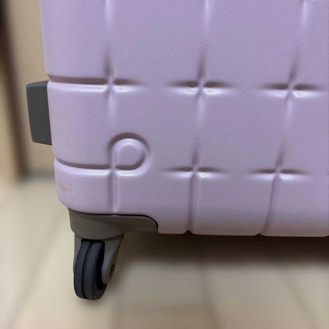 【即日発送】ACE プロテカ スーツケース 50L 日本製 ピンク 縦開き可能