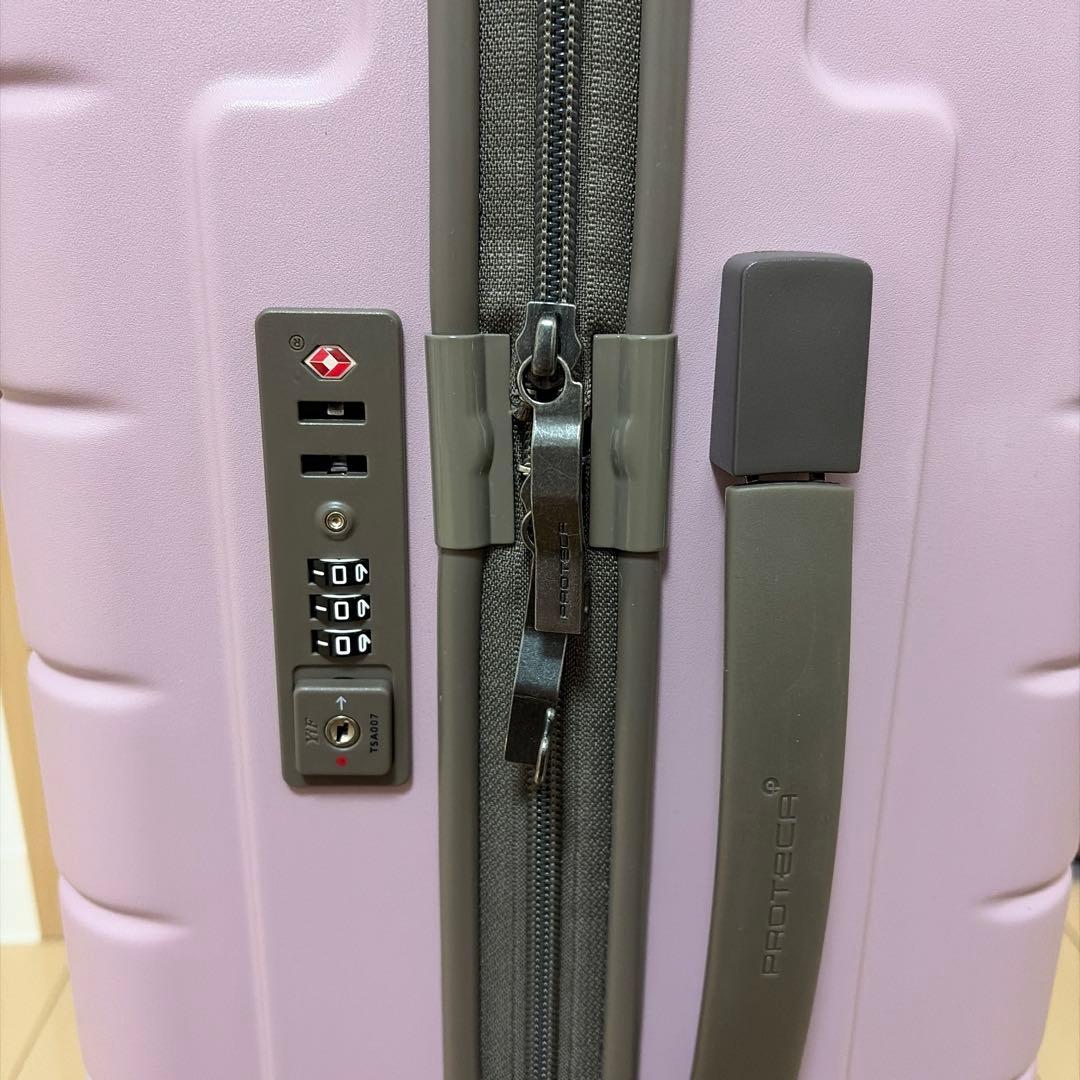 【即日発送】ACE プロテカ スーツケース 50L 日本製 ピンク 縦開き可能