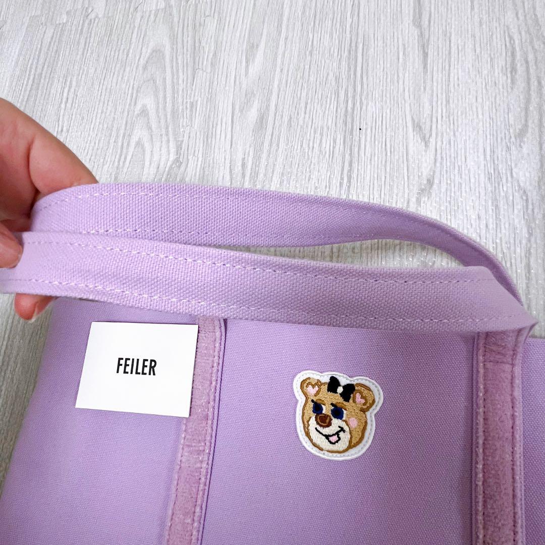 ラブラリーバイフェイラー　ワッペントート大　オールドテディガール　パープル