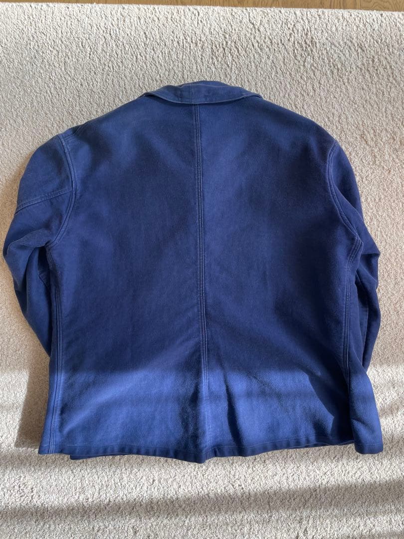 タロさん　30s. 40s ブルーモールスキンジャケット