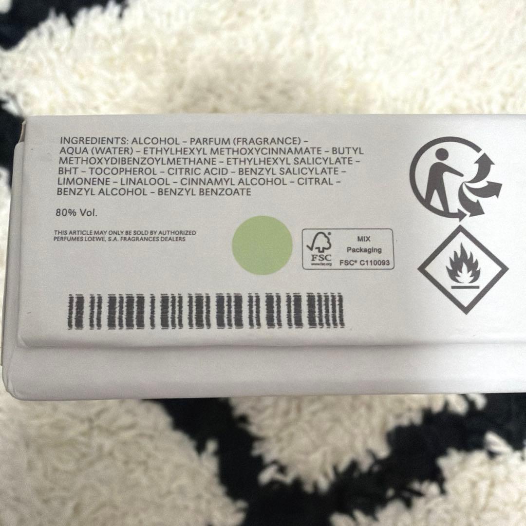 LOEWE アイレ スティレサ オードゥ トワレ 75ml