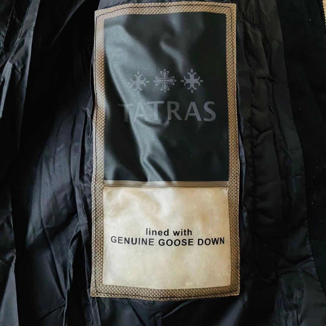 【美品】タトラス ダウンベスト ルセラ ブラック L 03 LTA19A4572