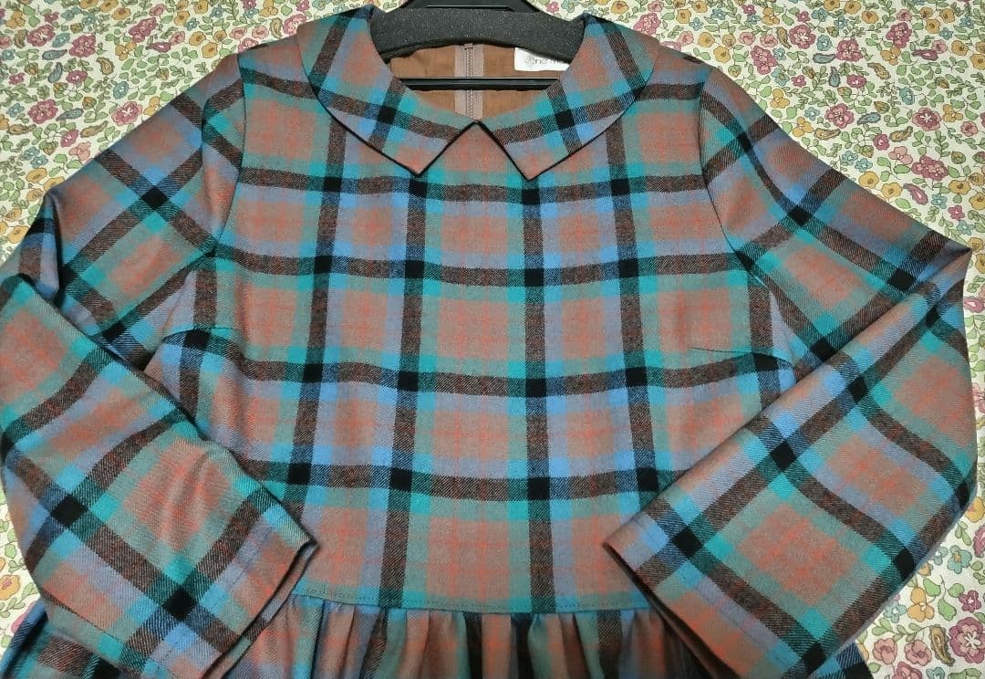 れ*に様 ジェーンマープル　タータンチェック　day dress 新品