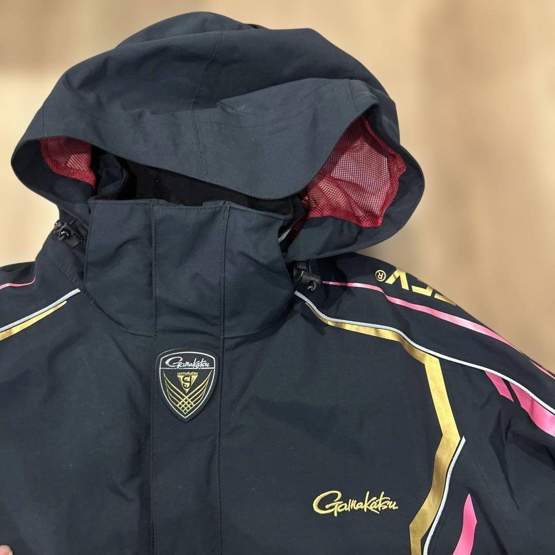 おつく【極美品】がまかつ　ゴアテックス　上下フィッシングウエアGM-350