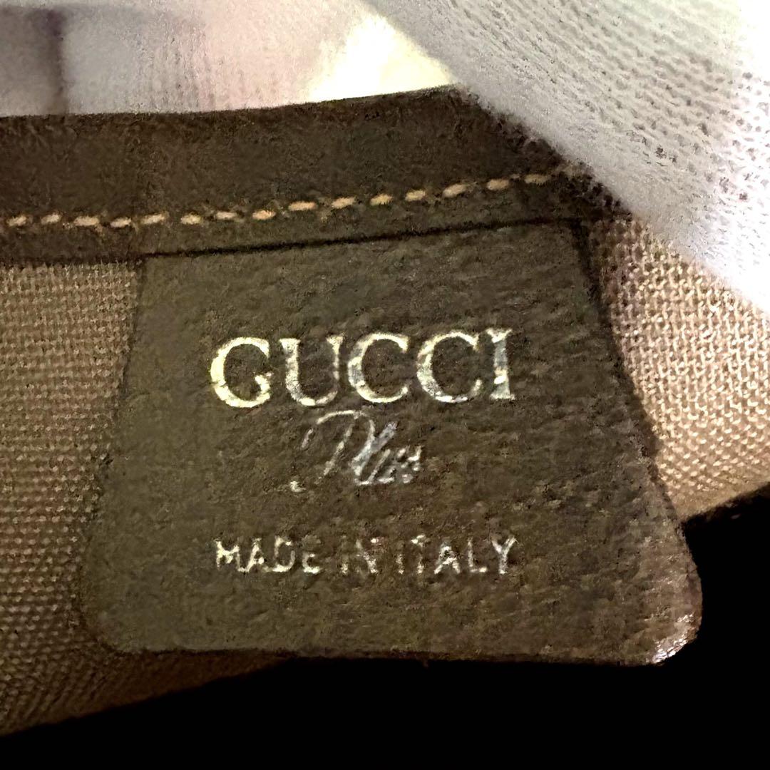 希少　極美品　グッチ GUCCI オールドグッチ　トートバック　シェリーライン