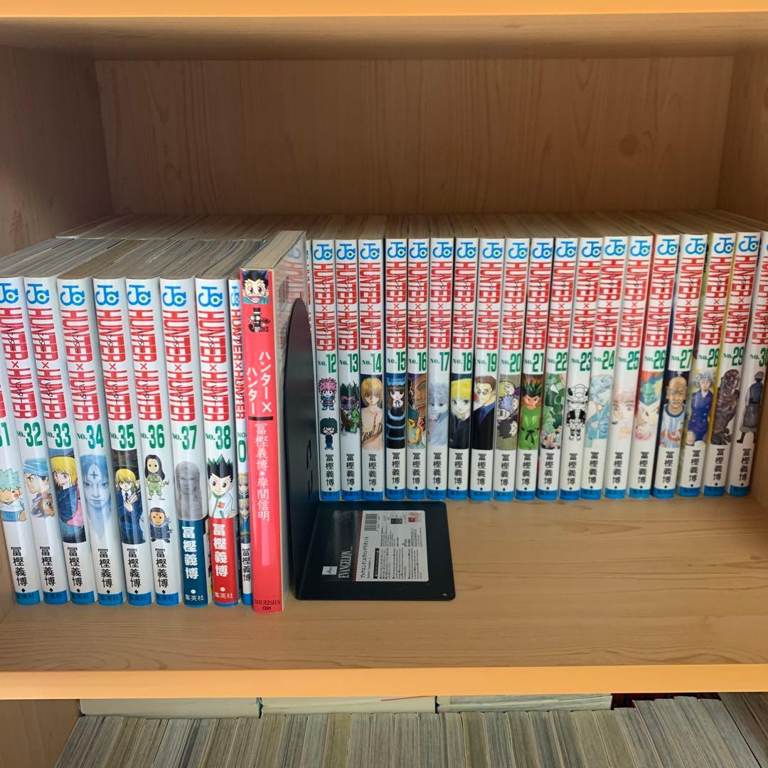 大人気漫画ハンターハンター1巻から38巻既刊全巻完結まとめ売りセット1巻初版本