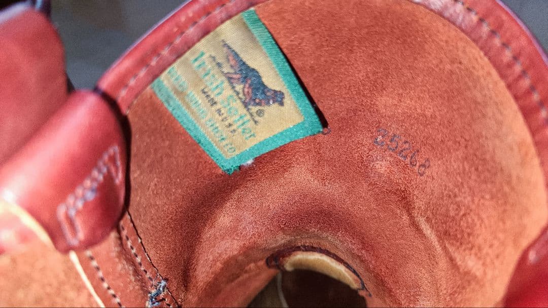 レッドウィング ペコス 866　緑犬タグ 　7E 94年製