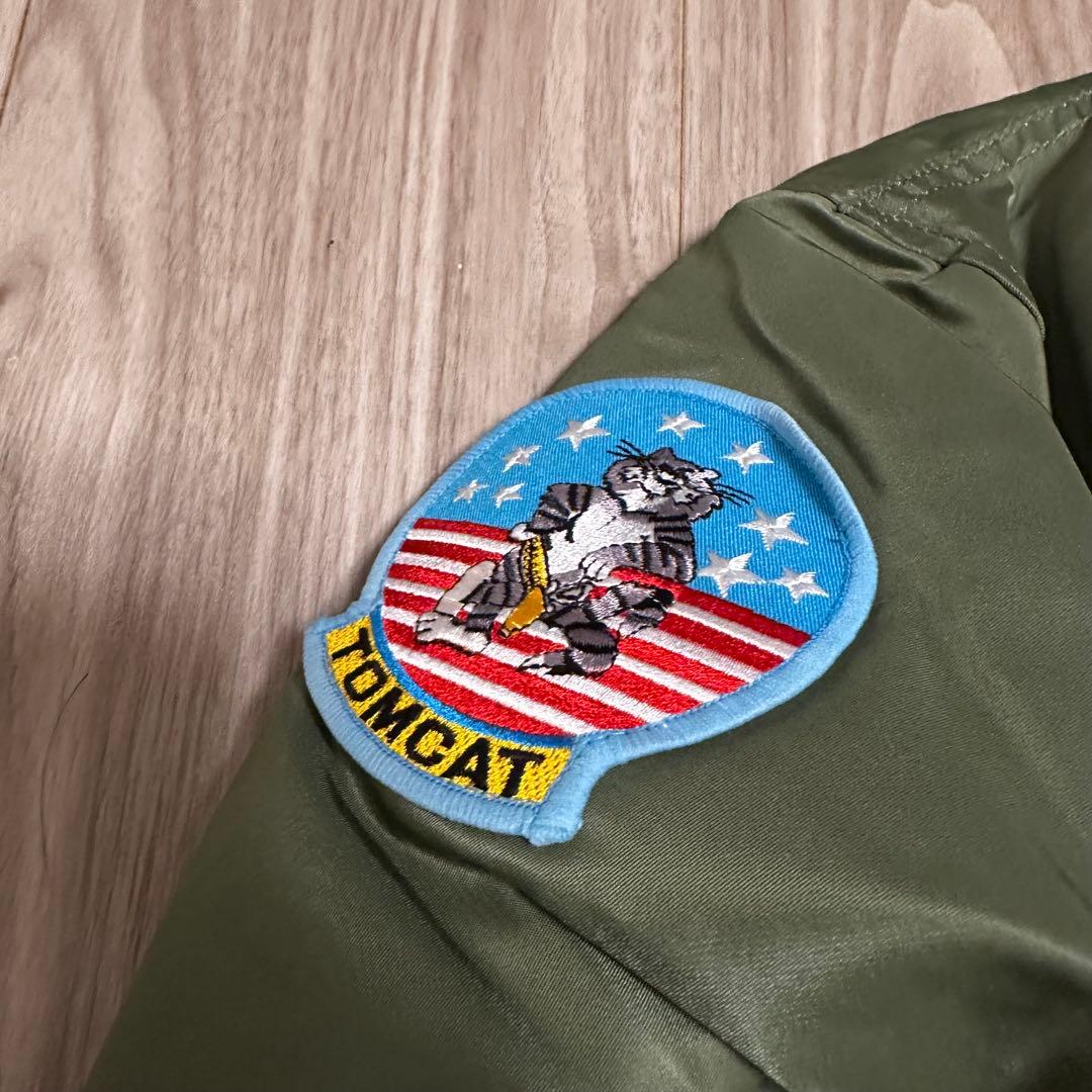 ALPHA INDUSTRIES MA-1 TOP GUN フライトジャケット