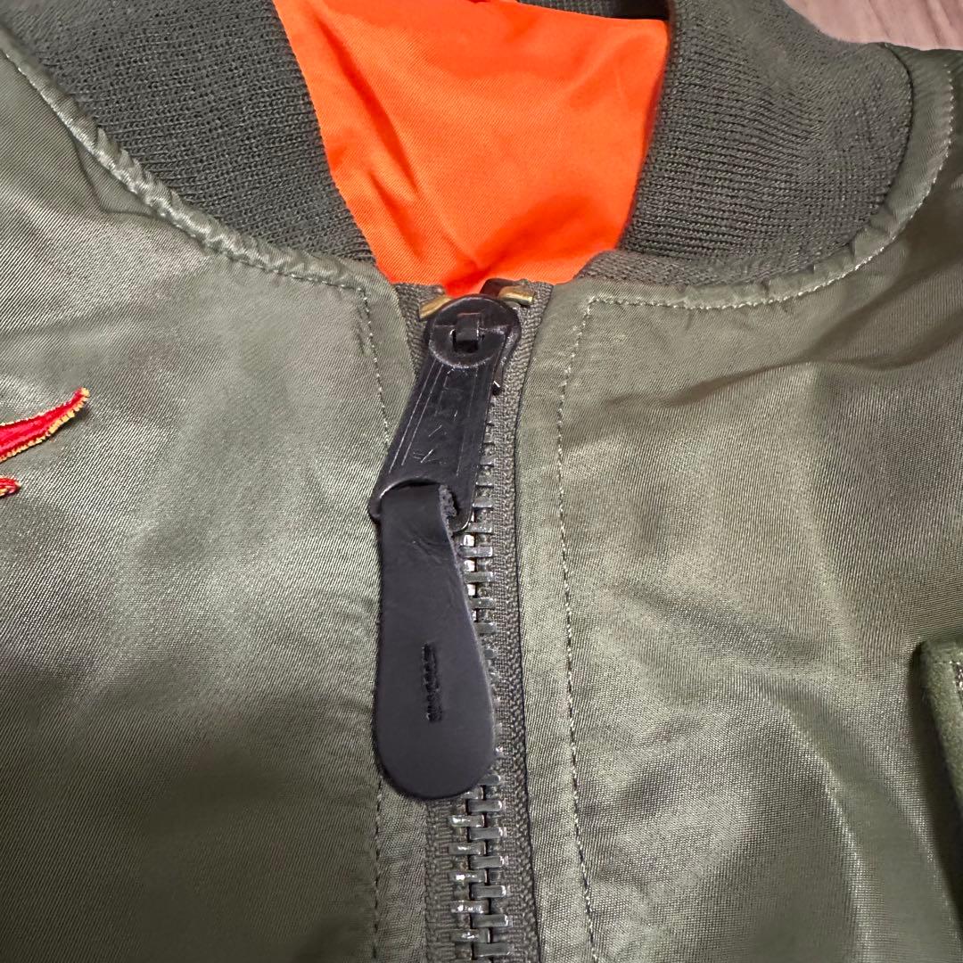 ALPHA INDUSTRIES MA-1 TOP GUN フライトジャケット
