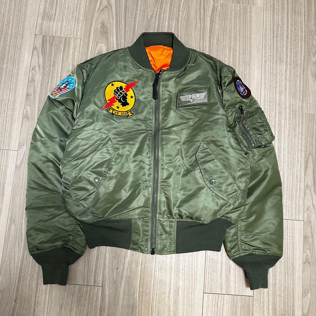 ALPHA INDUSTRIES MA-1 TOP GUN フライトジャケット