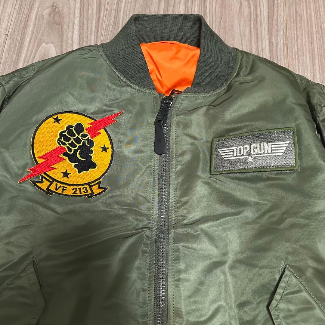 ALPHA INDUSTRIES MA-1 TOP GUN フライトジャケット