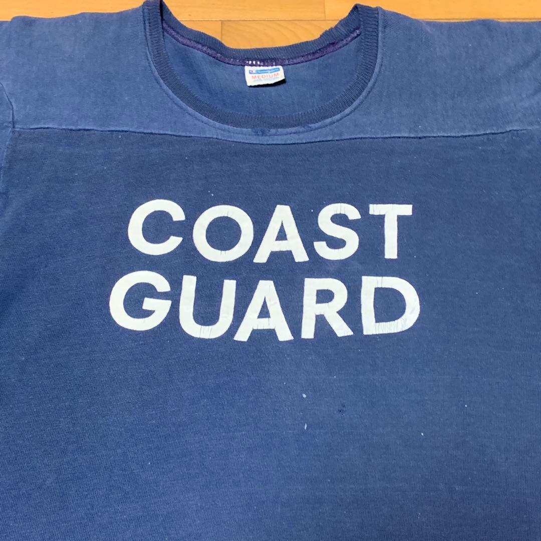 超レア‼️ 70s Champion COAST GUARD フットボールTシャツ