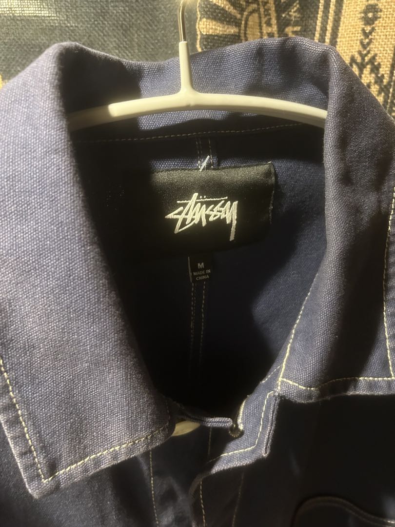バ*。様 STUSSY stussyカバーオール　ジャケット　ステューシー