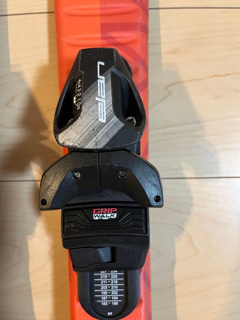 ELAN MAXX ORANGE JRS +ビンディング ジュニア