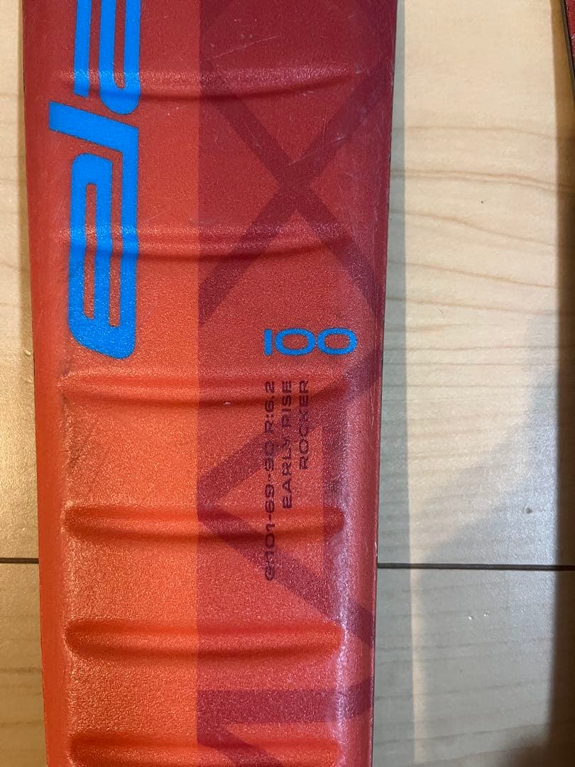 ELAN MAXX ORANGE JRS +ビンディング ジュニア